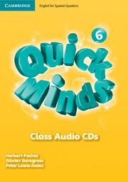 QUICK MINDS LEVEL 6 CLASS AUDIO CDS SPANISH EDITION