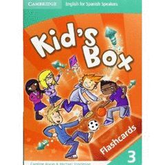 KID'S BOX FOR SPANISH SPEAKERS LEVEL 3 FLASHCARDS (PACK OF 90)