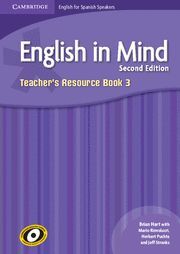 ENGLISH IN MIND FOR SPANISH SPEAKERS LEVEL 3 TEACHER RESOURCE BOOK + AUDIO CD