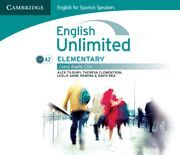(CLASS CD).ENG.UNLIMITED ELEMENTARY (A2) (3 AUDIO