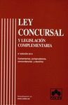 LEY CONCURSAL Y LEGISLACION COMPLEMENTARIA.6ª ED14.COLEX