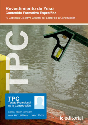 TPC - REVESTIMIENTO DE YESO. CONTENIDO FORMATIVO ESPEC¡FICO