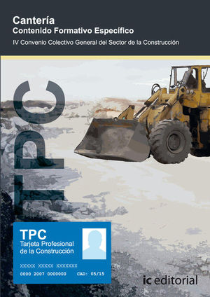 TPC - CANTER¡A. CONTENIDO FORMATIVO ESPEC¡FICO