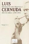 LUIS CERNUDA. AÑOS DE EXILIO (1938-1963).TUSQUETS-68/2.TIEMPO MEMORIA-RUST