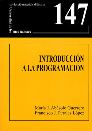 INTRODUCCIÓN A LA PROGRAMACIÓN