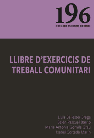 LLIBRE D’EXERCICIS DE TREBALL COMUNITARI