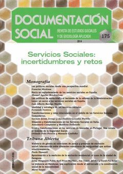 SERVICIOS SOCIALES: INCERTIDUMBRES Y RETOS