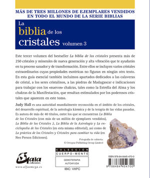 BIBLIA DE LOS CRISTALES,LA. VOL. 3