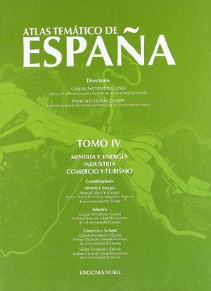 ATLAS TEMATICO ESPAÑA.TOMO IV.NOBEL