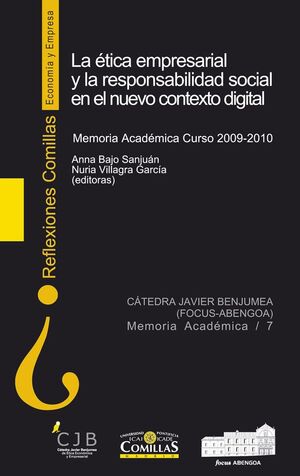 LA ÉTICA EMPRESARIAL Y LA RESPONSABILIDAD SOCIAL EN EL NUEVO CONTEXTO DIGITAL