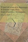 EL PAPEL DEL ARTISTA EN LA DRAMATURGIA DE JERÓNIMO LÓPEZ MOZO