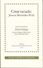 CREAR ESCUELA. JIMENA MENÉNDEZ PIDAL