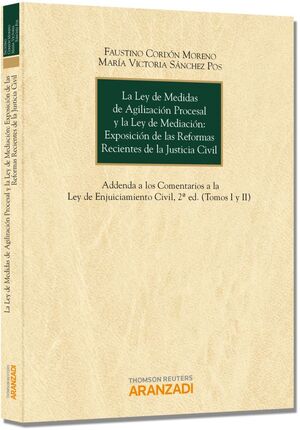 LEY DE MEDIDAS DE AGILIZACION PROCESAL Y LA LEY DE MEDIACION