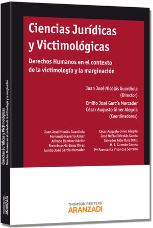 CIENCIAS JURÍDICAS Y VICTIMOLÓGICAS