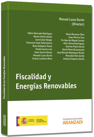 FISCALIDAD DE LAS ENERGIAS RENOVABLES