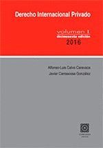 DERECHO INTERNACIONAL PRIVADO I