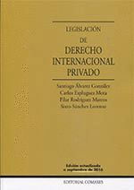 LEGISLACIÓN DE DERECHO INTERNACIONAL PRIVADO