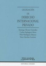 LEGISLACION DE DERECHO INTERNACIONAL PRIVADO 2018