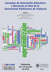 JORNADAS DE INNOVACIÓN EDUCATIVA Y DOCENCIA EN RED DE LA UNIVERSITAT POLITÈCNICA