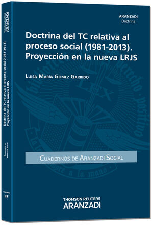 DOCTRINA DEL TC RELATIVA AL PROCESO SOCIAL 1981 2013