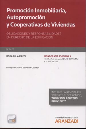 PROMOCIÓN INMOBILIARIA, AUTOPROMOCIÓN Y COOPERATIVAS DE VIVIENDAS