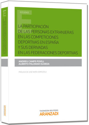 PARTICIPACIÓN DE LAS PERSONAS EXTRANJERAS EN LAS COMPETICIONES DEPORTIVAS EN ESP
