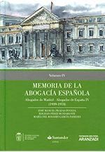 MEMORIA DE LA ABOGACÍA ESPAÑOLA