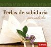 PERLAS DE SABIDURIA PARA CADA DIA.GROH-MUELLE
