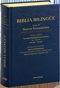 BIBLIA BILINGÜE. TOMO II NUEVO TESTAMENTO