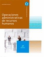 OPERACIONES ADM.RECURSOS HUMANOS GM CF 16