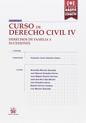 CURSO DE DERECHO CIVIL IV