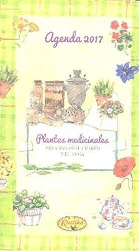 AGENDA 2017 S/V PLANTAS MEDICINALES 10X17,5CM