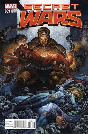 SECRET WARS 09 (PORTADA ALTERNATIVA)