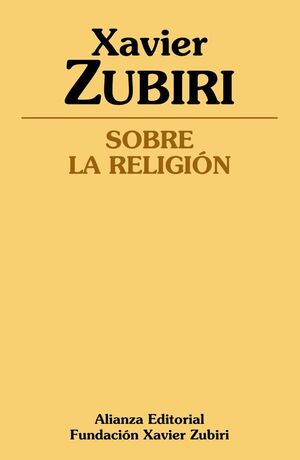 SOBRE LA RELIGIÓN.ALIANZA-RUST