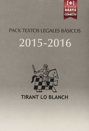 PACK TEXTOS LEGALES BASICOS 2015-2016