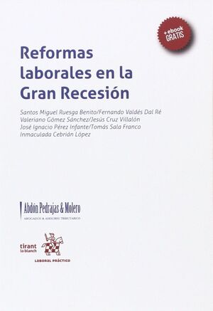 REFORMAS LABORALES EN LA GRAN RECESIÓN.