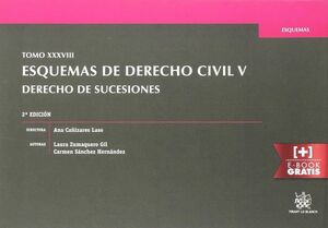 ESQUEMAS DE DERECHO CIVIL V TOMO XXXVIII