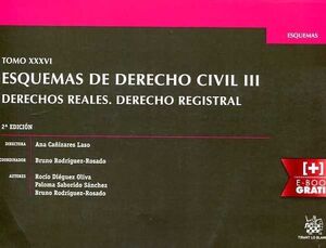 ESQUEMAS DE DERECHO CIVIL III.TOMO XXXVI EDICIÓN 2A