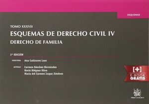 ESQUEMAS DE DERECHO CIVIL IV. TOMO XXXVII