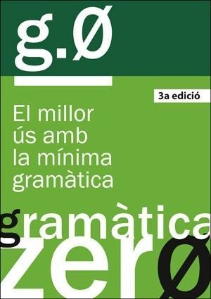 GRAMÀTICA ZERO, 3A ED.