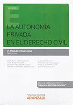 AUTONOMIA PRIVADA EN EL DERECHO CIVIL (DUO)