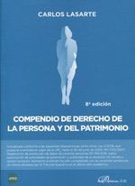 COMPENDIO DE DERECHO DE LA PERSONA Y DEL PATRIMONIO 8º ED 2018 ** DYKI