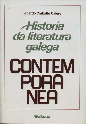 PUB: HISTORIA DA LITERATURA GALEGA CONTEMPORANEA-CARBALLO C