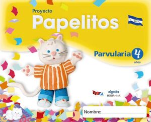 LIBRO DIGITAL. PROYECTO PAPELITOS. PARVULARIA 4 AÑOS. ALUMNO