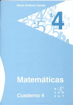 MATEMÁTICAS. CUADERNO 4