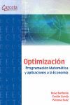 OPTIMIZACION-PROGRAMACION MATEMATICA Y APLIC.A ECONOMIA