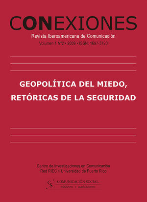 GEOPOLÍTICA DEL MIEDO, RETÓRICAS DE LA SEGURIDAD