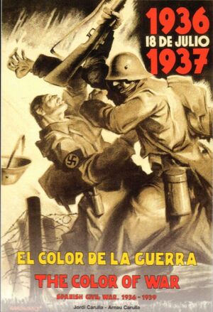 COLOR DE LA GUERRA,EL. THE COLOR OF WAR.POSTERMIL