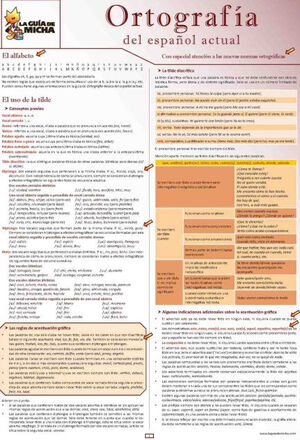 ORTOGRAFIA DEL ESPAÑOL ACTUAL