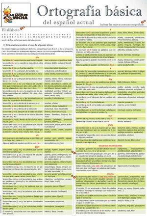 ORTOGRAFIA BASICA DEL ESPAÑOL ACTUAL